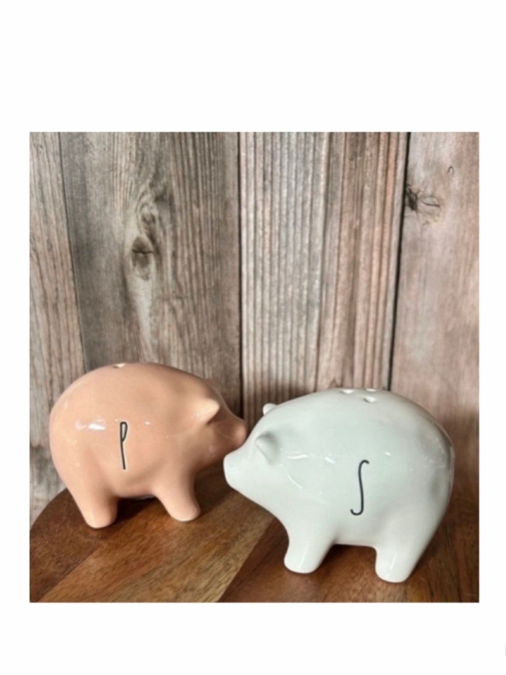 NEW Rae Dunn Oink Pig Salt and Pepper Shakers 🐖